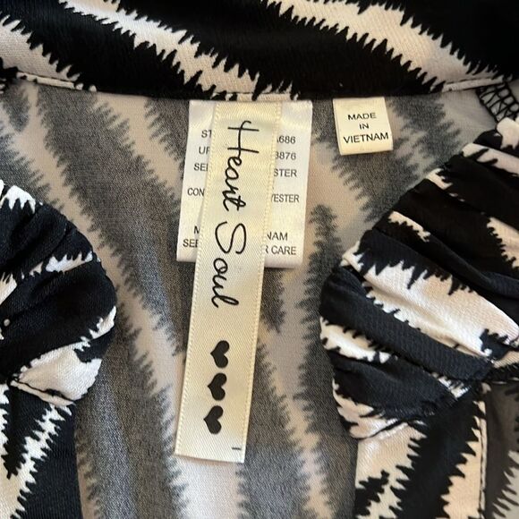 Heart Soul Animal Print Dress M - Picture 2 of 5